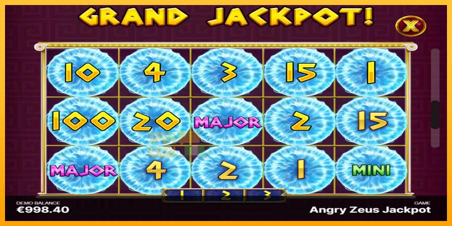 Spielautomat Angry Zeus Jackpot für echtes geld 7