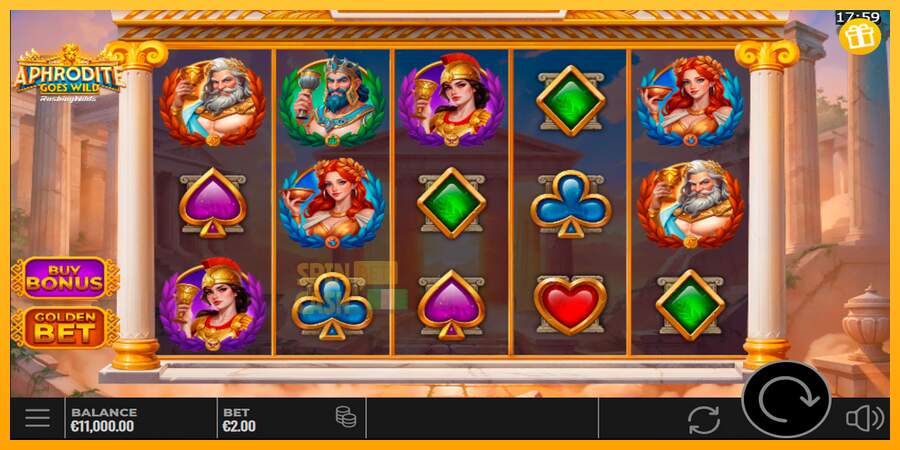 Spielautomat Aphrodite Goes Wild RushingWilds für echtes geld 1