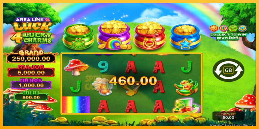 Spielautomat Area Link Luck 4 Lucky Charms für echtes geld 6