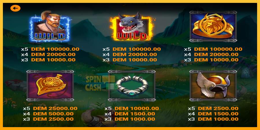 Spielautomat Asgard Legends für echtes geld 3