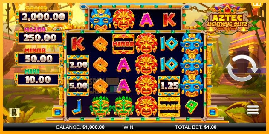 Spielautomat Aztec Lightning Blitz für echtes geld 1