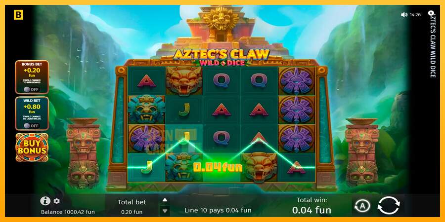 Spielautomat Aztecs Claw Wild Dice für echtes geld 3