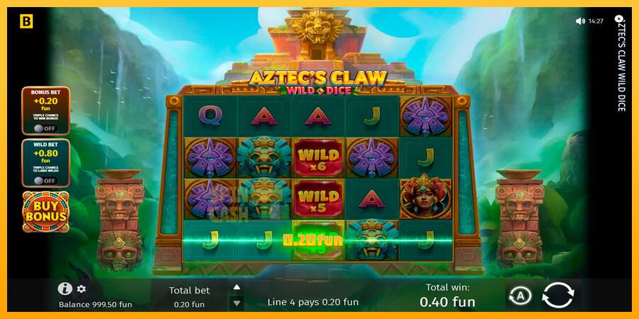 Spielautomat Aztecs Claw Wild Dice für echtes geld 6