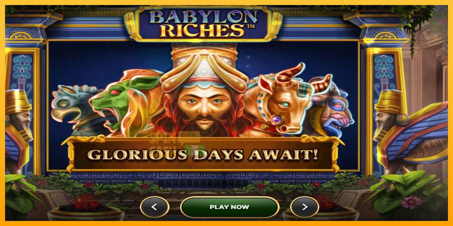 Spielautomat Babylon Riches für echtes geld 1