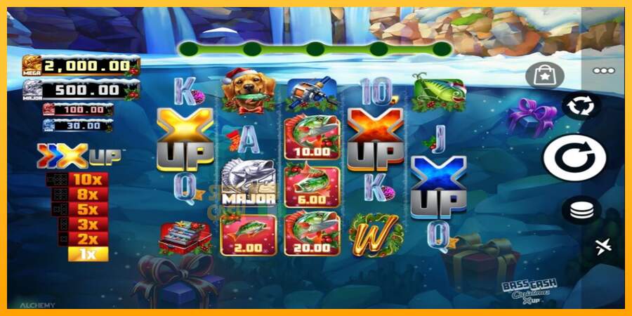 Spielautomat Bass Cash Christmas X UP für echtes geld 1