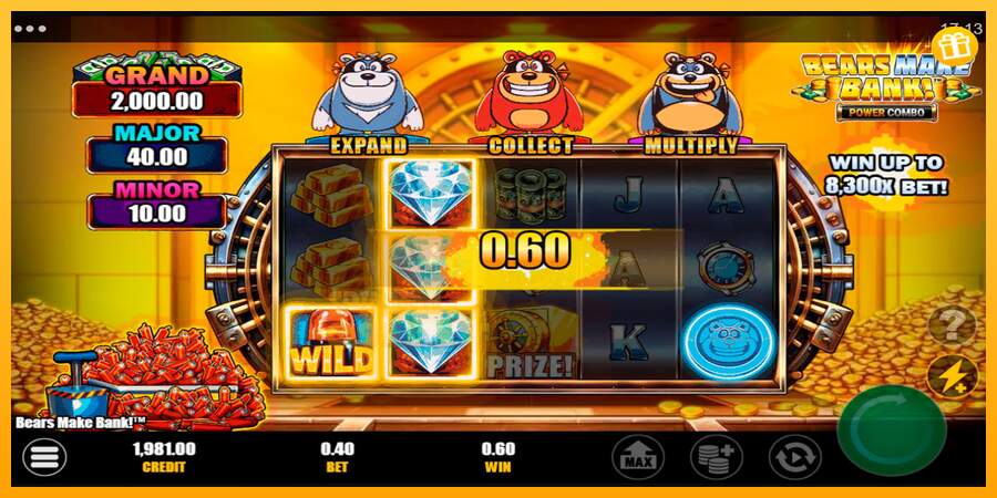 Spielautomat Bears Make Bank! Power Combo für echtes geld 2