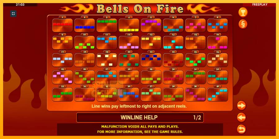 Spielautomat Bells on Fire für echtes geld 9