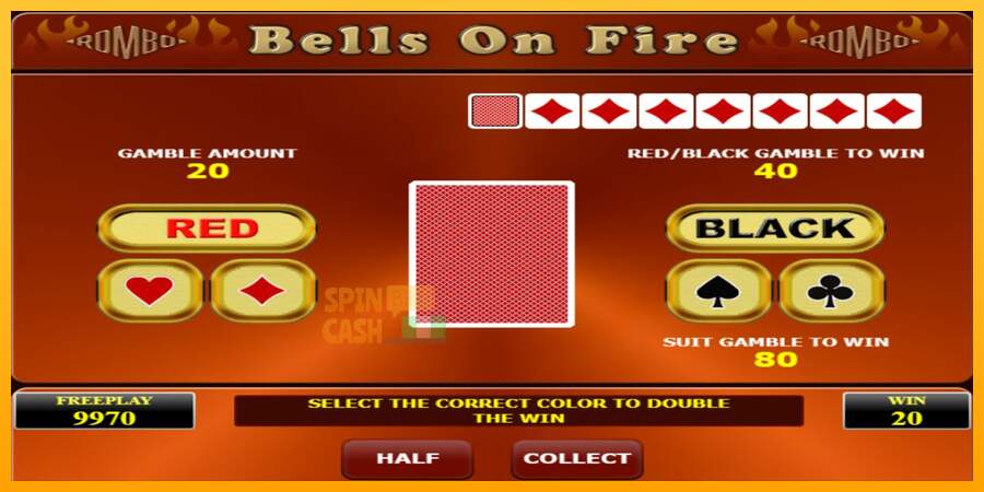 Spielautomat Bells on Fire Rombo für echtes geld 3