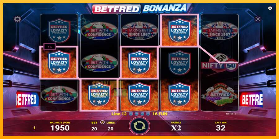 Spielautomat Betfred Bonanza für echtes geld 3