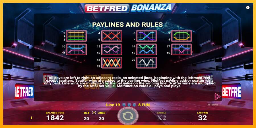 Spielautomat Betfred Bonanza für echtes geld 7