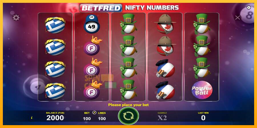 Spielautomat Betfred Nifty Numbers für echtes geld 1