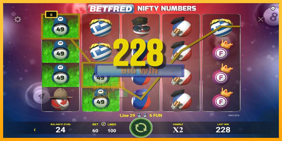 Spielautomat Betfred Nifty Numbers für echtes geld 4