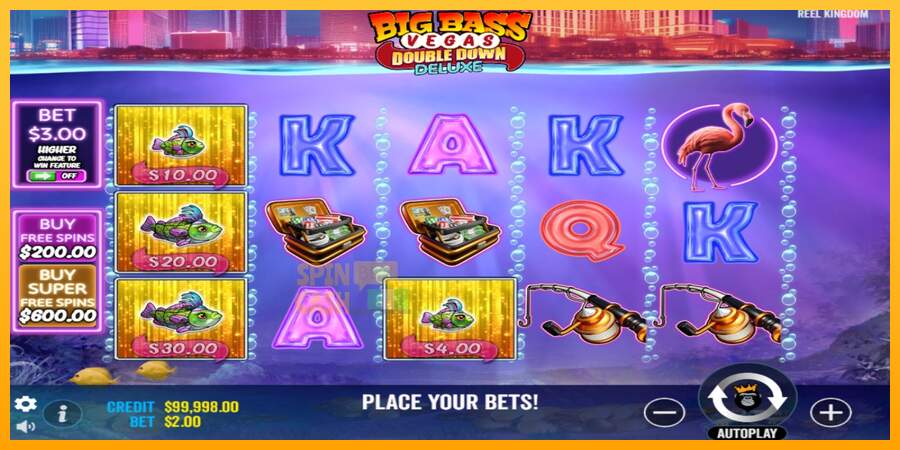 Spielautomat Big Bass Vegas Double Down Deluxe für echtes geld 2