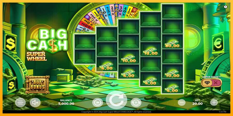 Spielautomat Big Cash Super Wheel für echtes geld 3