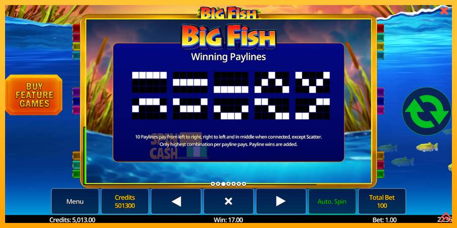 Spielautomat Big Fish für echtes geld 6