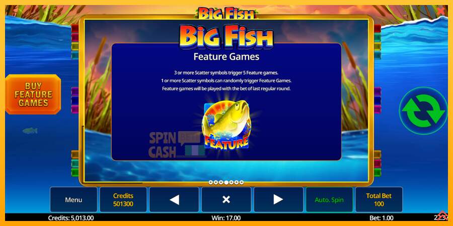 Spielautomat Big Fish für echtes geld 7