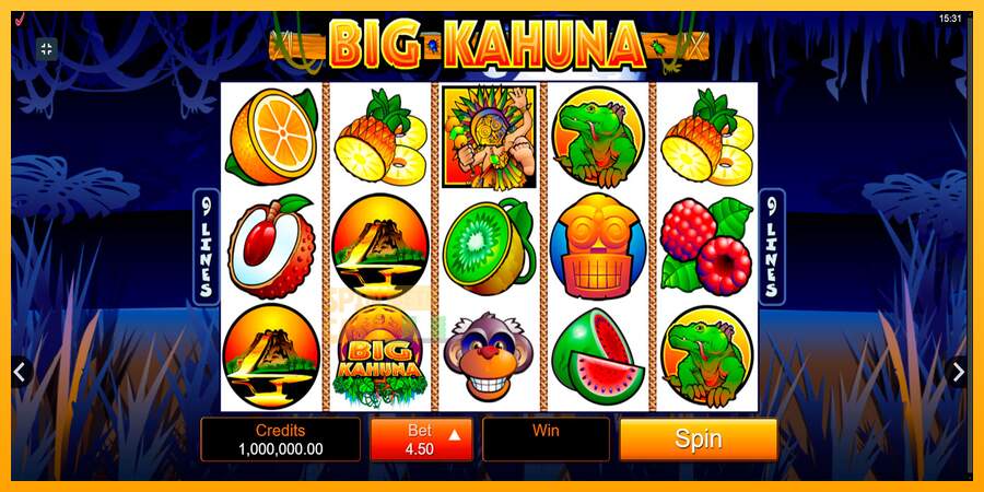 Spielautomat Big Kahuna für echtes geld 1