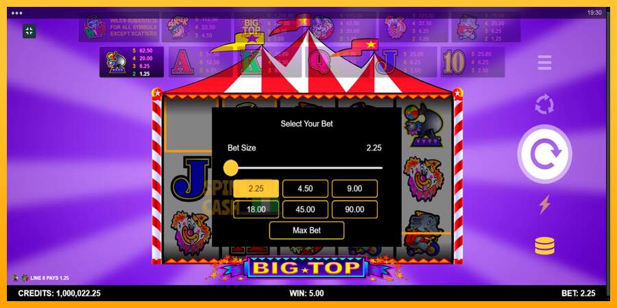 Spielautomat Big Top für echtes geld 10