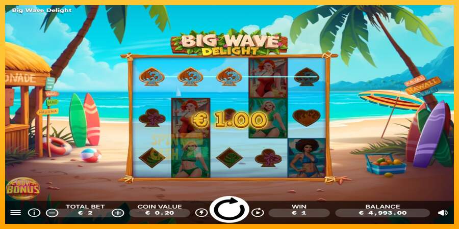 Spielautomat Big Wave Delight für echtes geld 3