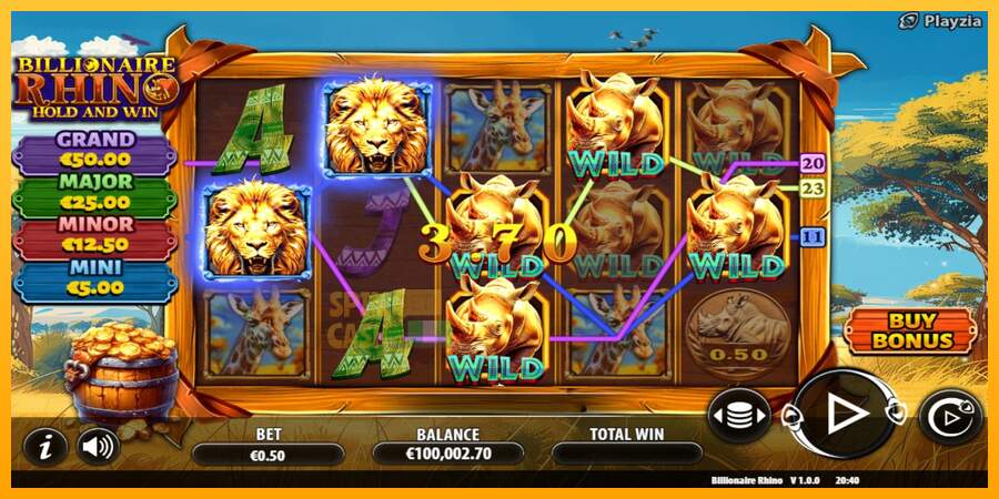 Spielautomat Billionaire Rhino für echtes geld 4