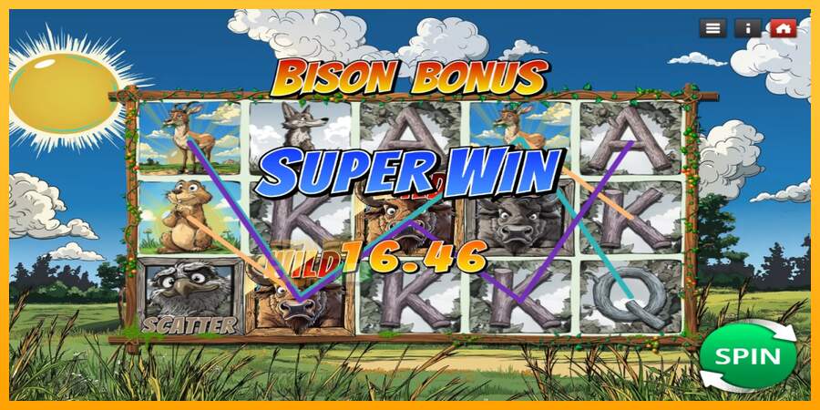 Spielautomat Bison Bonus für echtes geld 3