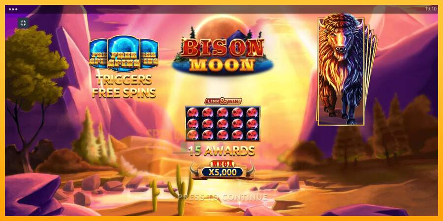 Spielautomat Bison Moon Megaways für echtes geld 1