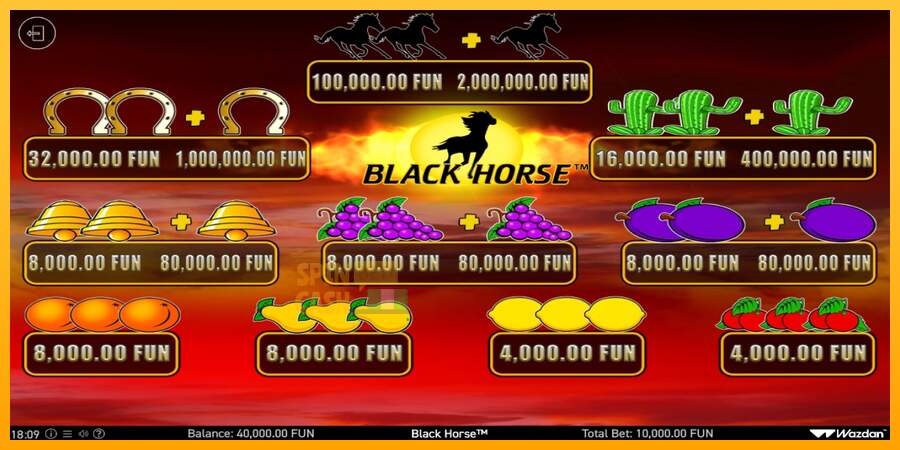 Spielautomat Black Horse für echtes geld 4