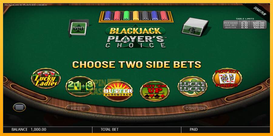 Spielautomat Blackjack Players Choice für echtes geld 2