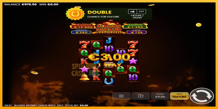 Spielautomat Blazing Inferno Chaos Reels für echtes geld 3