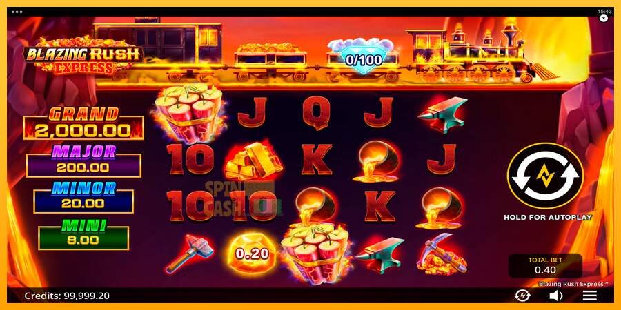 Spielautomat Blazing Rush Express für echtes geld 2