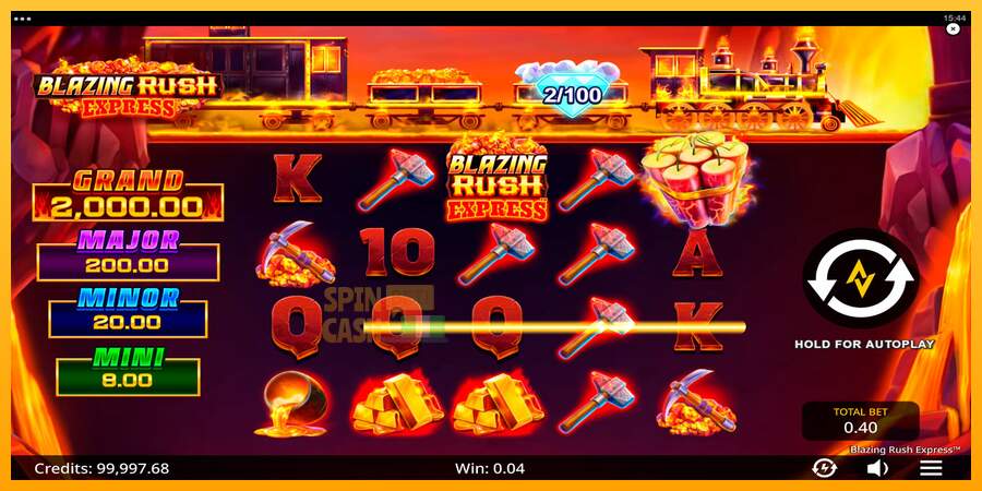 Spielautomat Blazing Rush Express für echtes geld 4