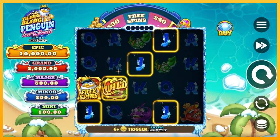 Spielautomat Bling Bling Penguin: Ice On The Beach für echtes geld 2