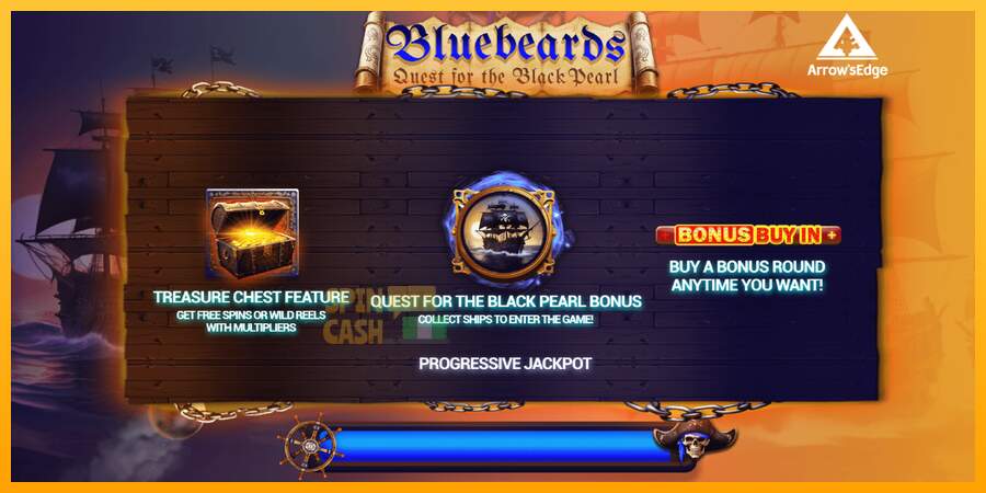 Spielautomat Bluebeard Quest for the Black Pearl für echtes geld 1