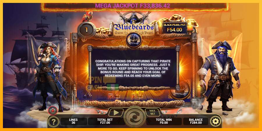 Spielautomat Bluebeard Quest for the Black Pearl für echtes geld 3