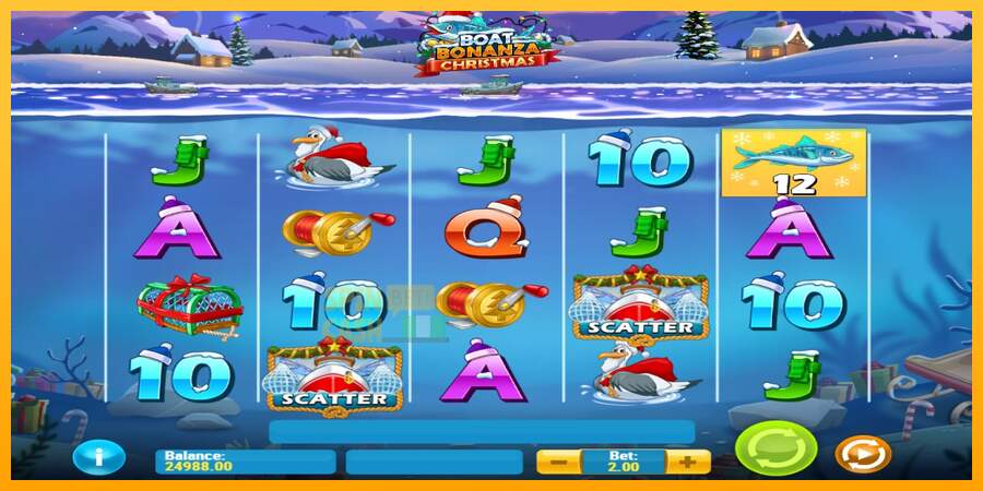 Spielautomat Boat Bonanza Christmas für echtes geld 3