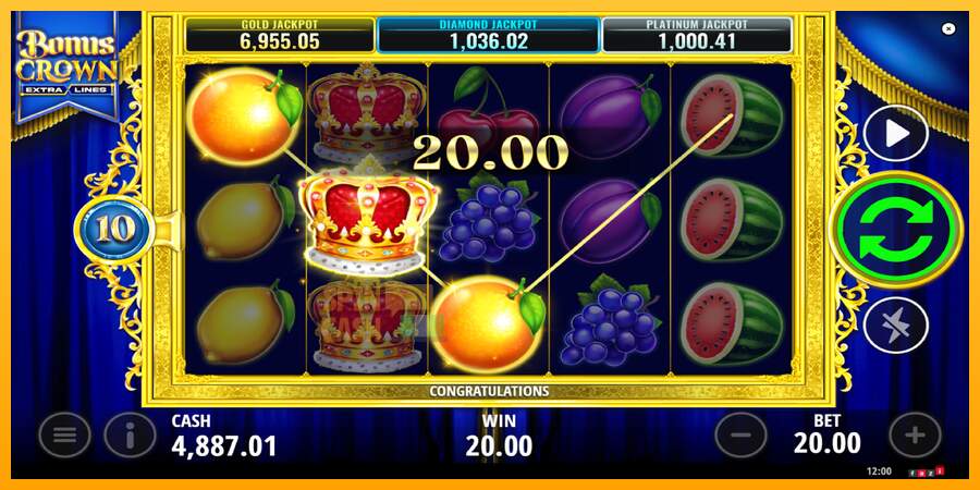 Spielautomat Bonus Crown für echtes geld 3