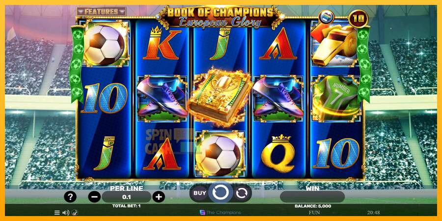 Spielautomat Book of Champions - European Glory für echtes geld 3