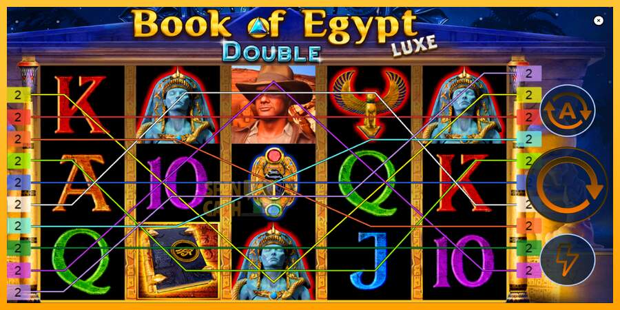 Spielautomat Book of Egypt Double Luxe für echtes geld 1