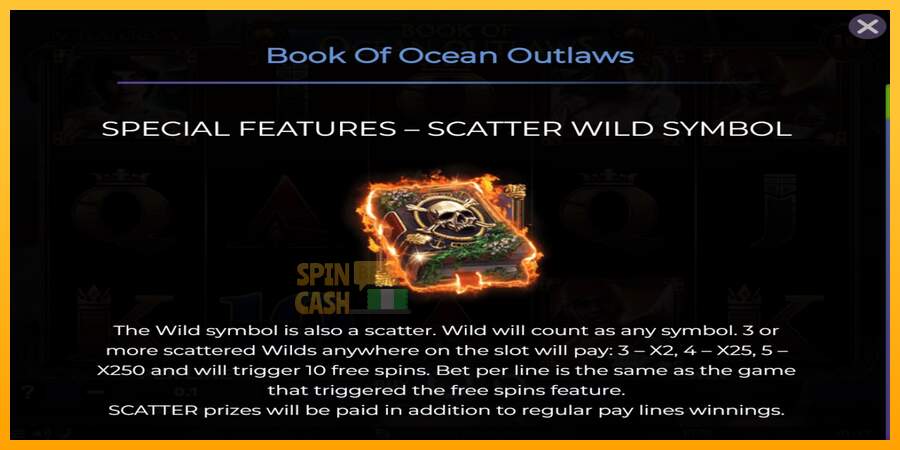 Spielautomat Book of Ocean Outlaws für echtes geld 4