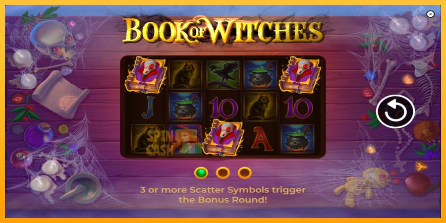 Spielautomat Book of Witches für echtes geld 1