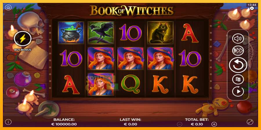 Spielautomat Book of Witches für echtes geld 2