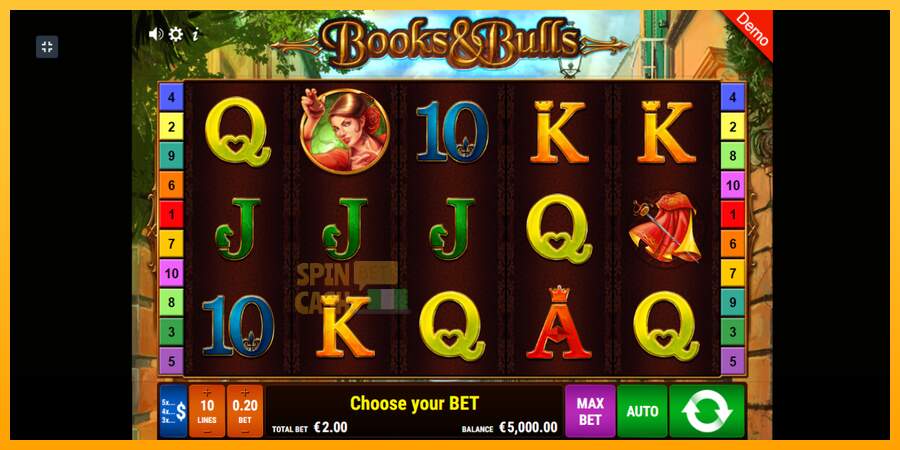 Spielautomat Books Bulls für echtes geld 2