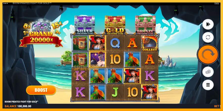 Spielautomat Boom Pirates Fight for Gold für echtes geld 2