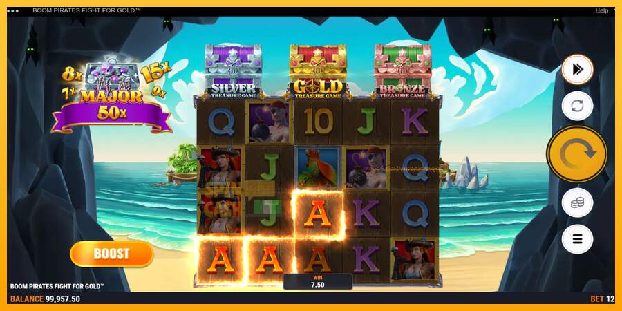 Spielautomat Boom Pirates Fight for Gold für echtes geld 4