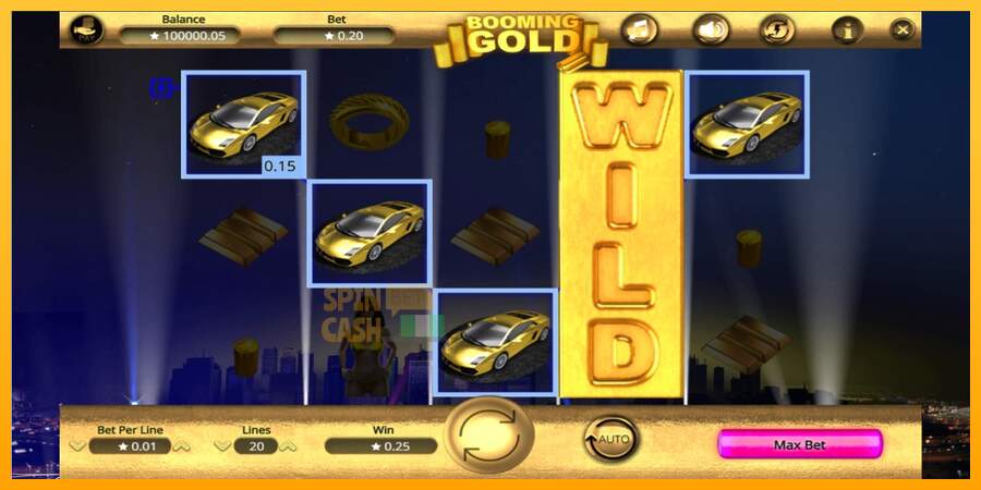 Spielautomat Booming Gold für echtes geld 3