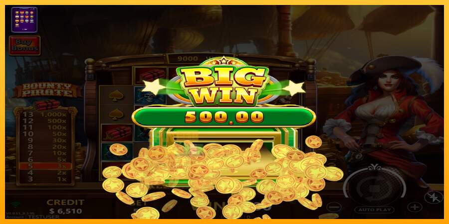 Spielautomat Bounty Pirate für echtes geld 3