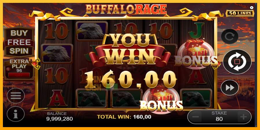 Spielautomat Buffalo Rage für echtes geld 3