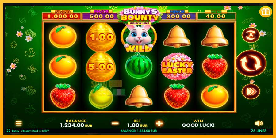 Spielautomat Bunnys Bounty: Hold N Link für echtes geld 1