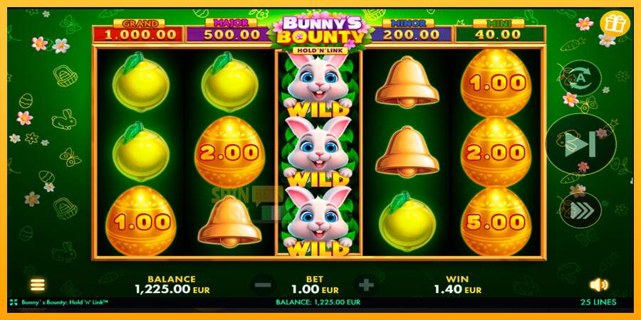 Spielautomat Bunnys Bounty: Hold N Link für echtes geld 2