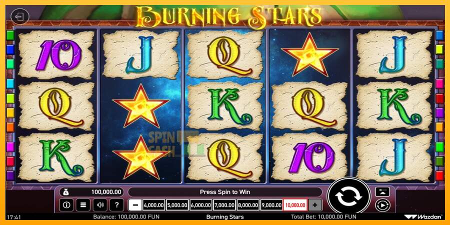 Spielautomat Burning Stars für echtes geld 1